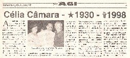 Clique na Imagem Para Saber Mais Sobre C�lia C�mara